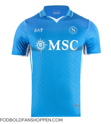 SSC Napoli Hjemmebanetrøje 2024-25 Kortærmet